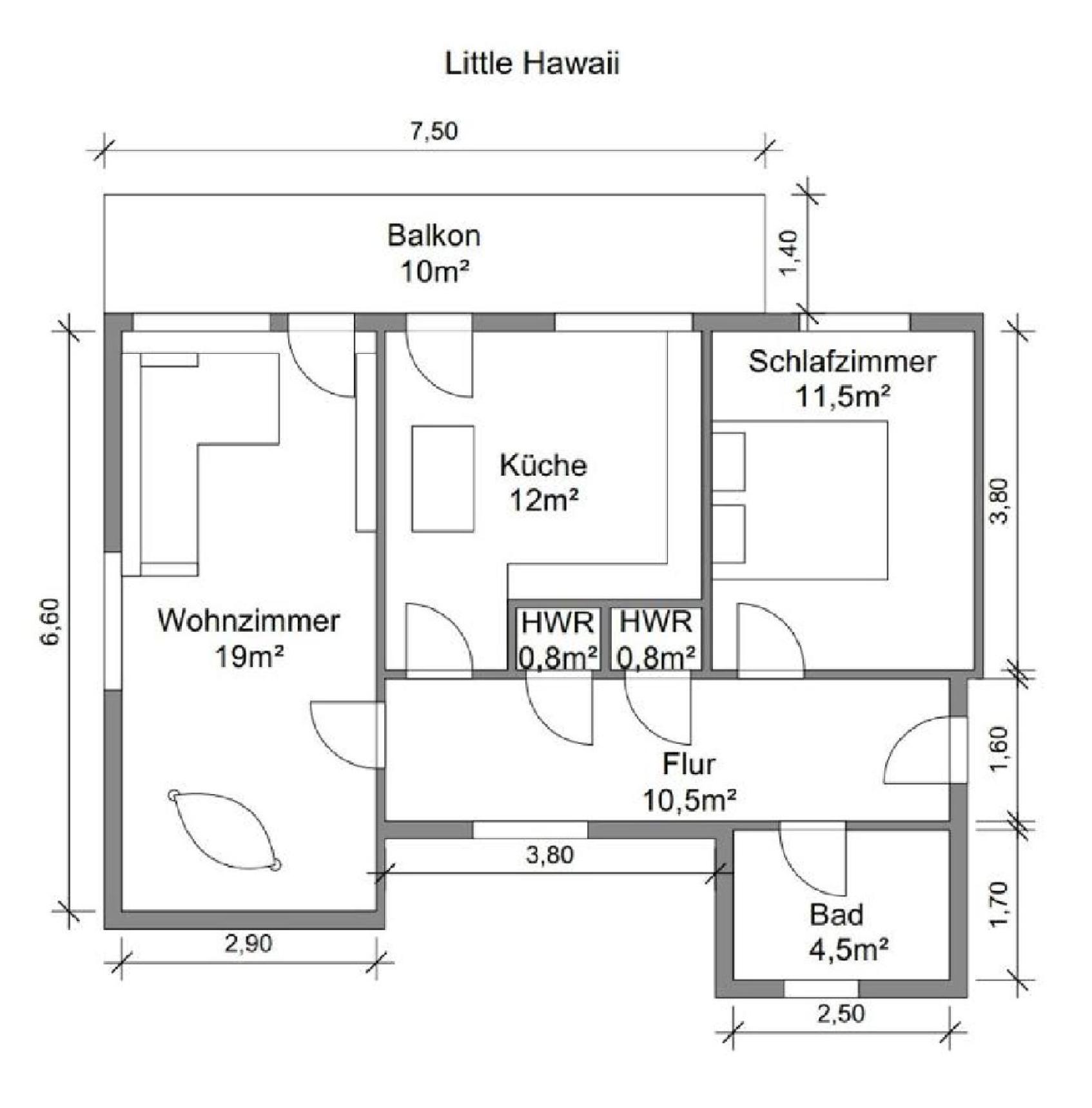 Apartamento Little Hawaii & Texas Bad Wildungen Exterior foto
