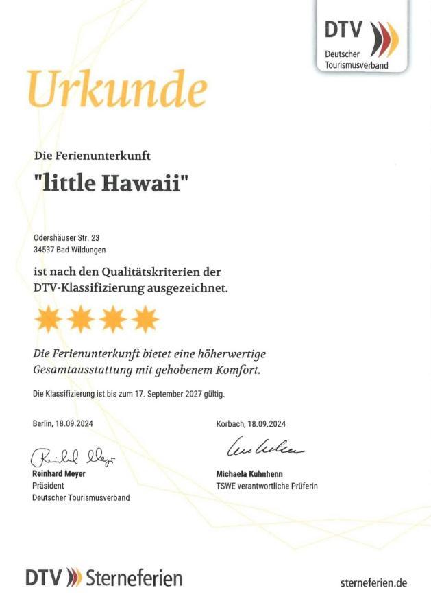 Apartamento Little Hawaii & Texas Bad Wildungen Exterior foto
